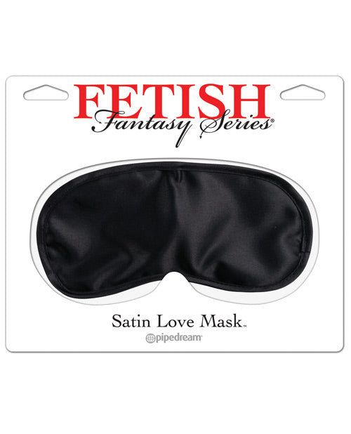 Fetish Fantasy Series Satin Love Mask - Black - LUST Depot