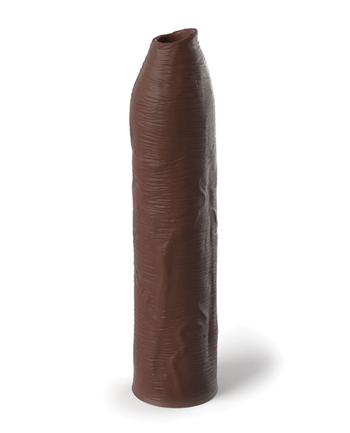 Fantasy X-tensions Elite Uncut 7" Extension Sleeve - Brown - LUST Depot