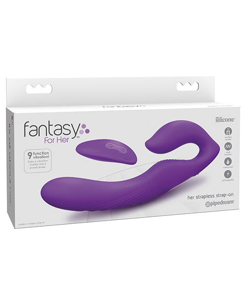 Fantasy For Her Ultimate Strapless Strap On - Purple - LUST Depot