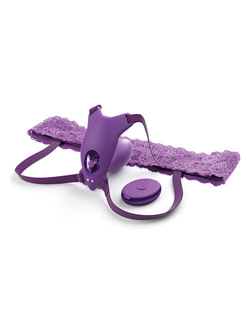 Fantasy For Her Ultimate G-spot Butterfly Strap On - Purple - LUST Depot