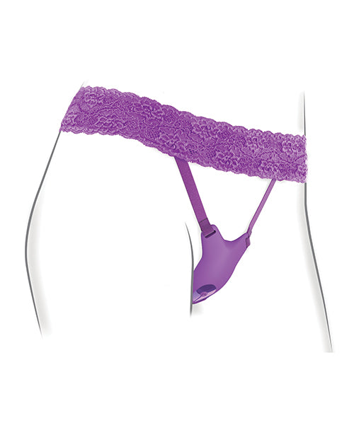 Fantasy For Her Ultimate G-spot Butterfly Strap On - Purple - LUST Depot