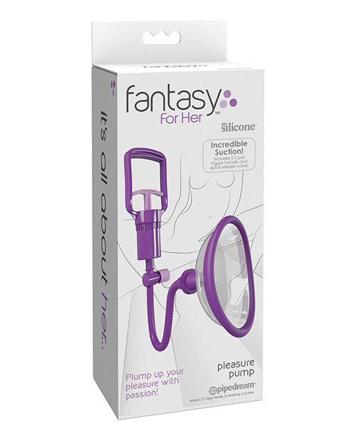 Fantasy For Her Pleasure Pump - Purple - LUST Depot