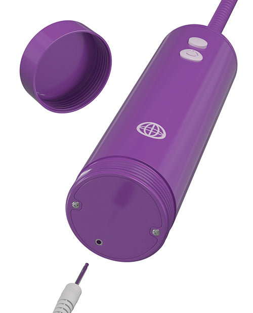 Fantasy For Her Rechargeable Pleasure Pump Kit - Purple - LUST Depot