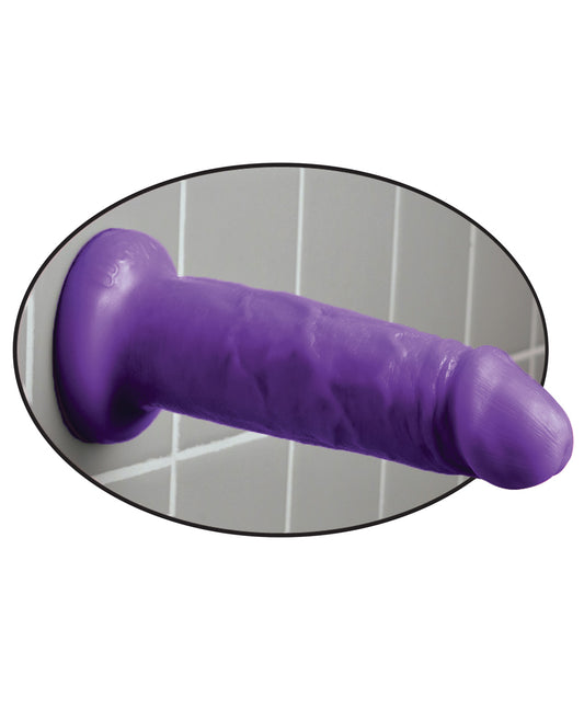 Dillio 6" Chub - Purple - LUST Depot