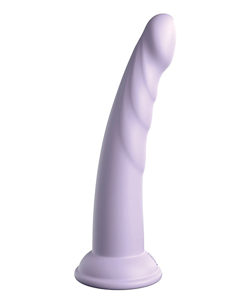 Dillio Platinum 7" Slim Seven Silicone Dildo - Purple - LUST Depot