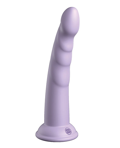 Dillio Platinum 7" Slim Seven Silicone Dildo - Purple - LUST Depot