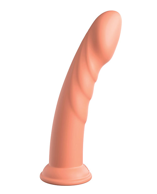 Dillio Platinum 8" Super Eight Silicone Dildo - Peach - LUST Depot