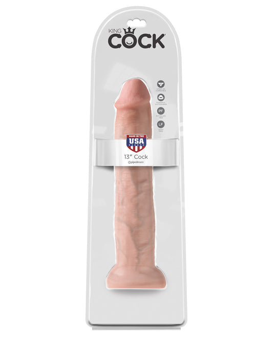 King Cock 13" Cock - Flesh - LUST Depot