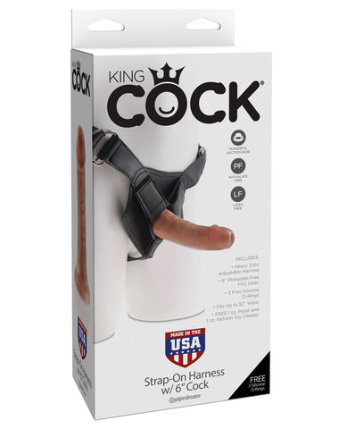 King Cock Strap-on Harness W-6