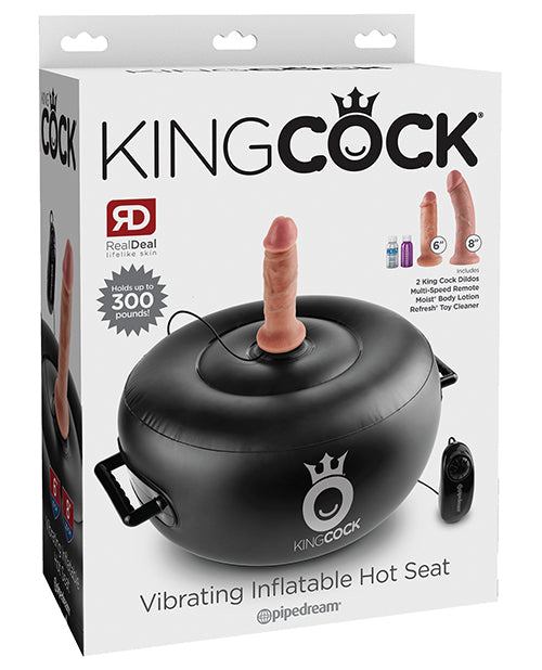 King Cock Vibrating Inflatable Hot Seat - LUST Depot