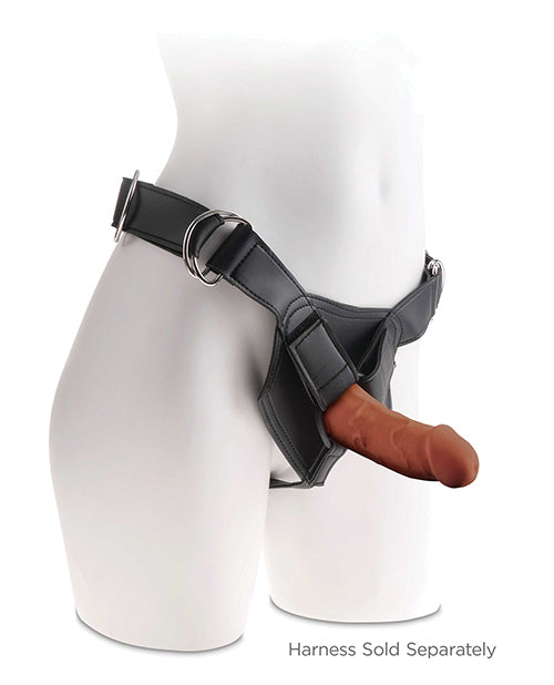 King Cock Plus 6" Triple Density Cock - Brown - LUST Depot