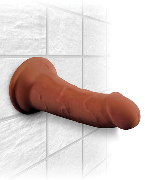 King Cock Plus 6" Triple Density Cock - Brown - LUST Depot