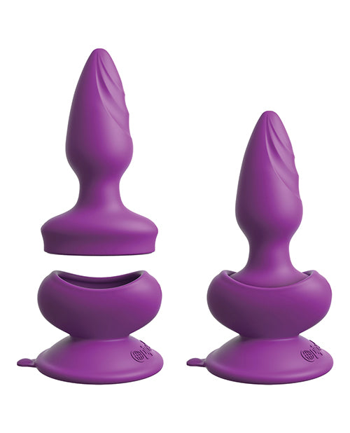 Threesome Wall Banger Plug - Purple - LUST Depot