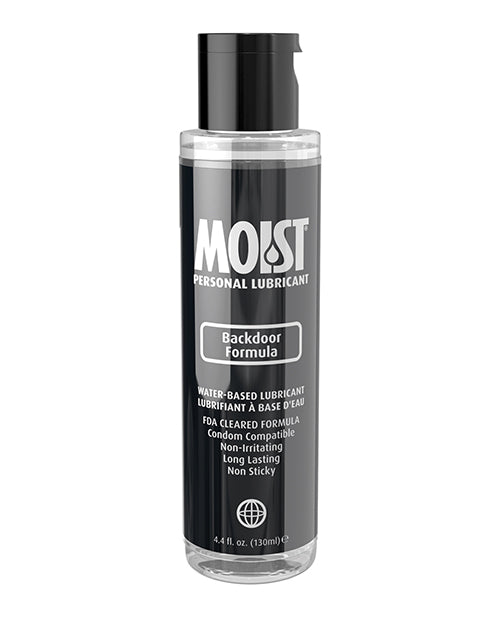 Moist Backdoor Formula Water-based Personal Lubricant - 4.4oz - LUST Depot