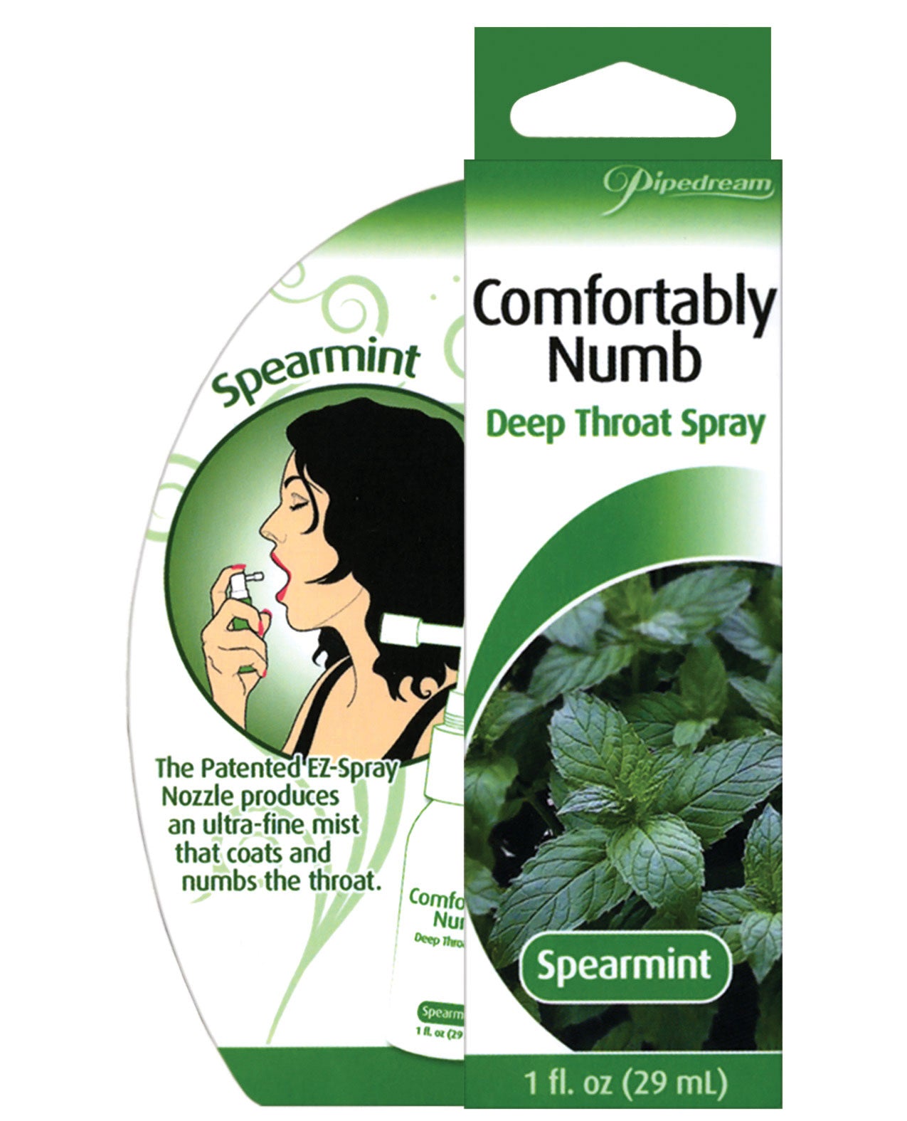 Comfortably Numb Deep Throat Spray - Spearmint - LUST Depot