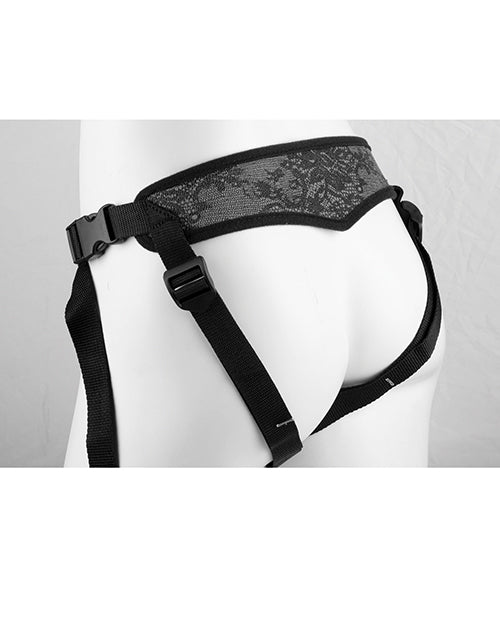 Dillio Platinum Body Dock Se Strap On Harness - Black - LUST Depot