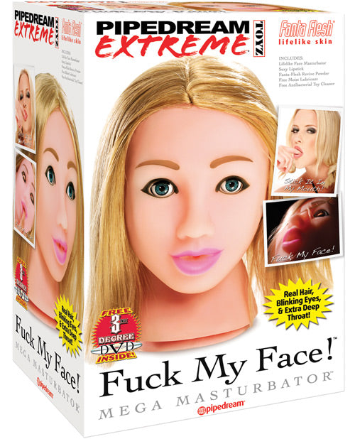 Pipedream Extreme Toyz Fuck My Face - Blonde - LUST Depot