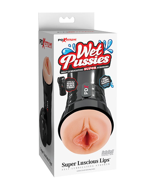 PDX Extreme Wet Pussies Super Luscious Lips Stroker - Light - LUST Depot