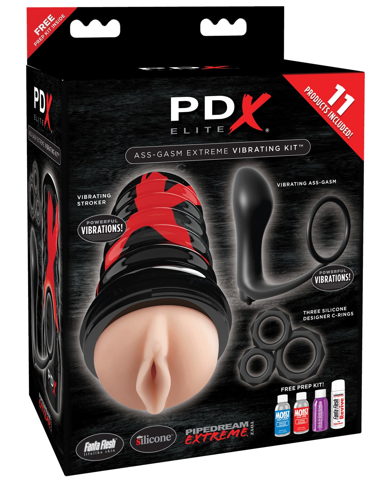 Pipedream Extreme Elite Ass Gasm Vibrating Kit - LUST Depot