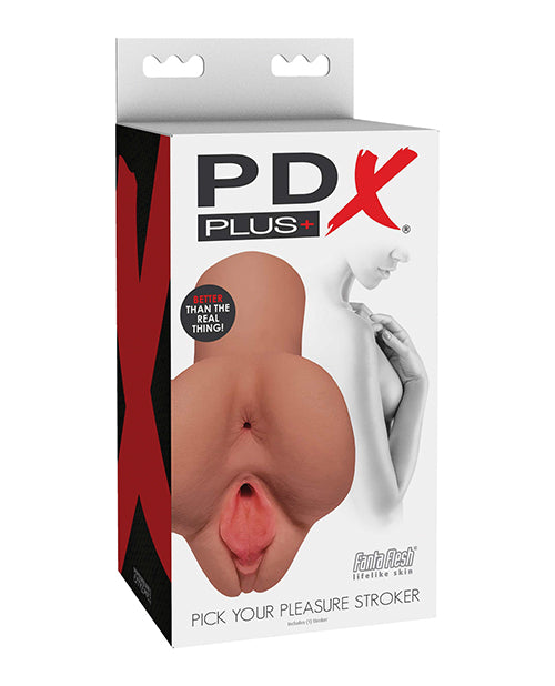 Pdx Plus Pick Your Pleasure Stroker - Tan - LUST Depot