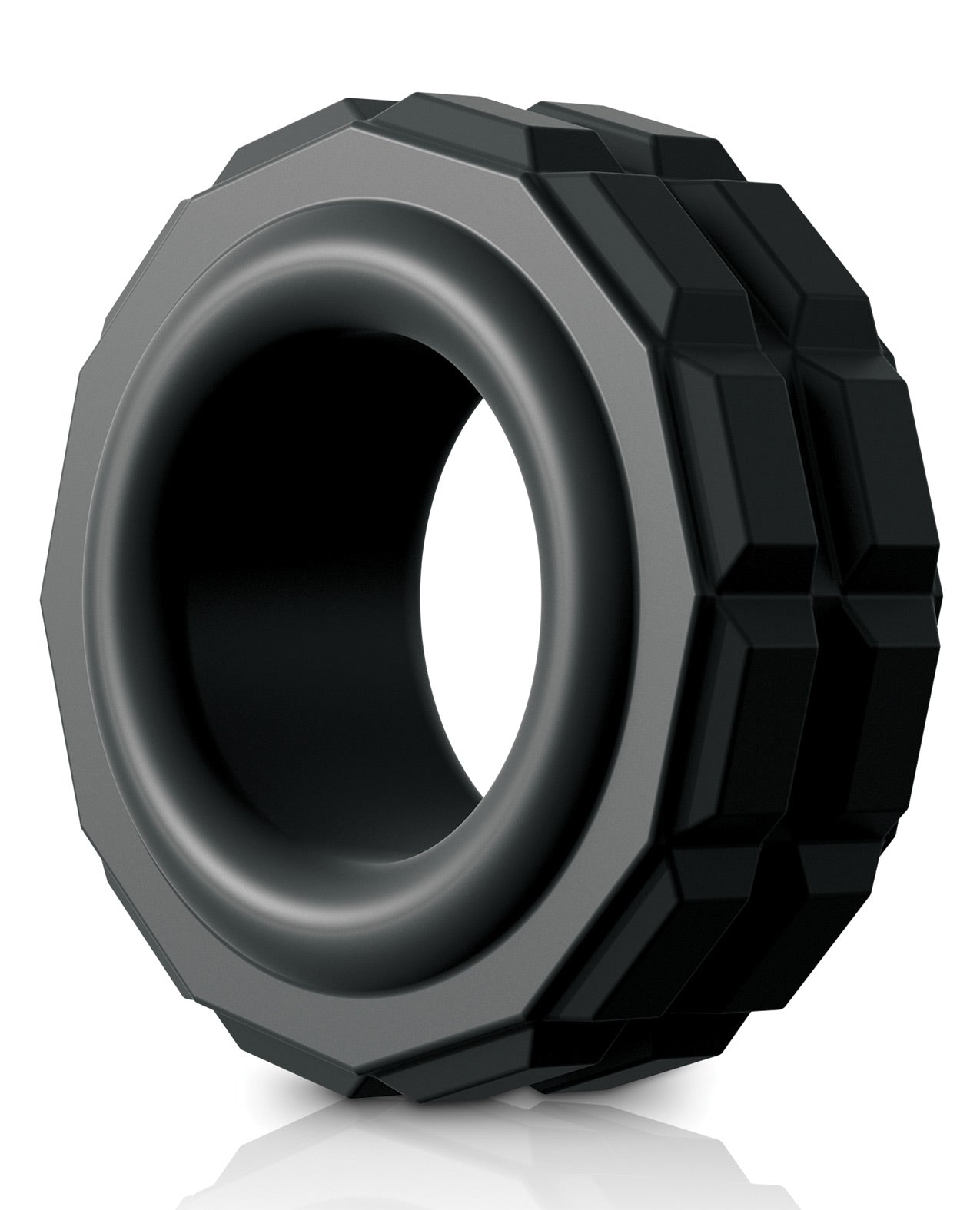 Sir Richards Control High Performance Silicone C-ring - Black - LUST Depot