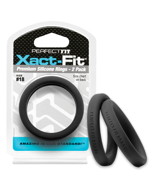 Perfect Fit Xact Fit #18 - Black Pack Of 2 - LUST Depot