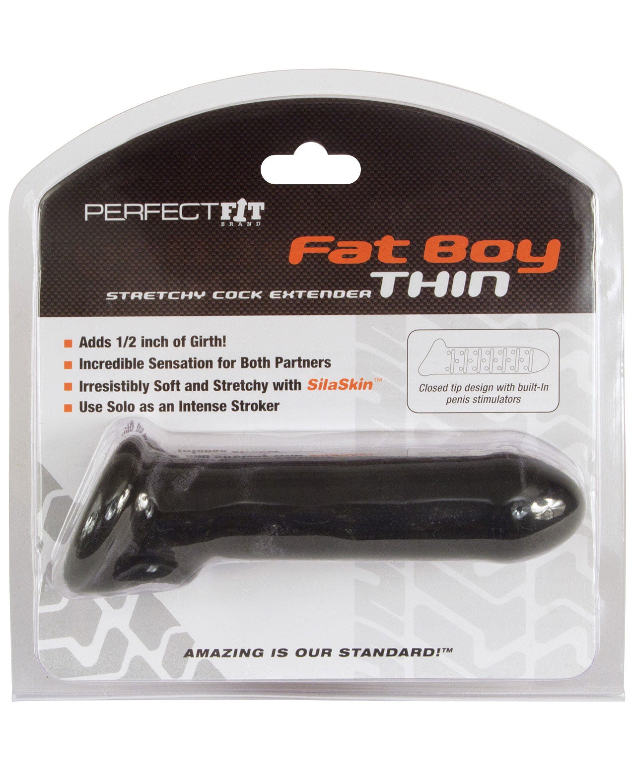 Perfect Fit Fat Boy Thin Large - Black - LUST Depot