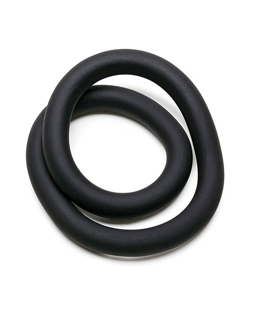 Perfect Fit 12" Hefty Wrap Ring - Black - LUST Depot