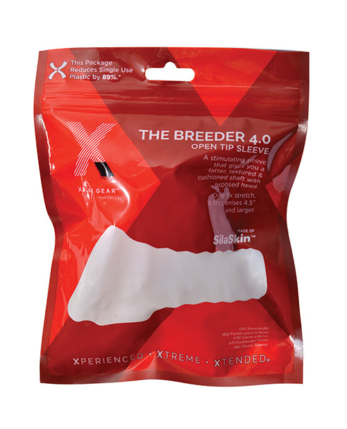 Xplay Gear The Breeder Sleeve 4.0 Clear - LUST Depot