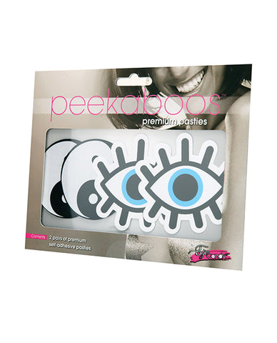 Peekaboos Yin & Yang Pasties - 2 Pairs