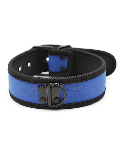 Plesur Neoprene Puppy Collar - Blue - LUST Depot