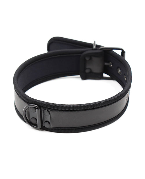 Plesur Neoprene Puppy Collar - Black - LUST Depot