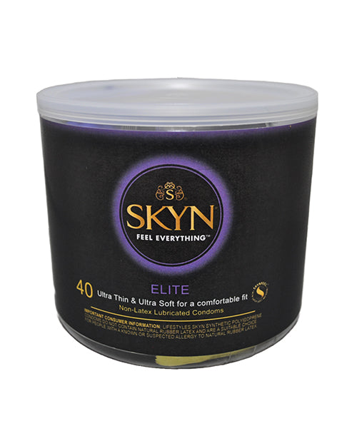 Lifestyles Elite Skyn Condom - Bowl Of 40 - LUST Depot