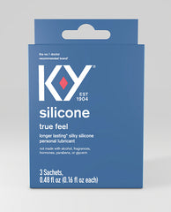 K-y Silicone True Feel Lube Pack Of 3 Satchet