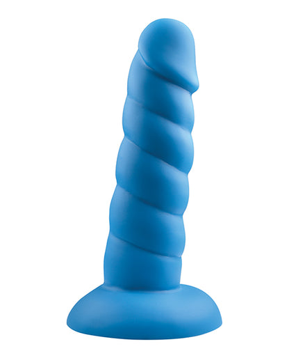 Rock Candy Suga Daddy 5.5" Silicone Dildo - Blue - LUST Depot