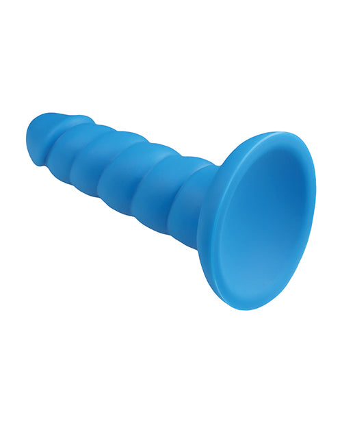 Rock Candy Suga Daddy 5.5" Silicone Dildo - Blue - LUST Depot