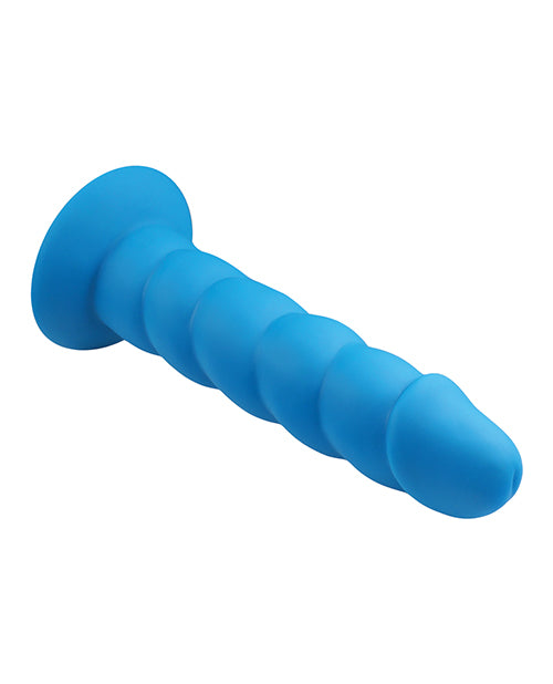 Rock Candy Suga Daddy 7" Silicone Dildo - Blue - LUST Depot