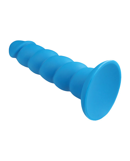 Rock Candy Suga Daddy 7" Silicone Dildo - Blue - LUST Depot