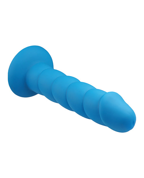 Rock Candy Suga Daddy 8" Silicone Dildo - Blue - LUST Depot