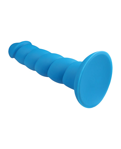 Rock Candy Suga Daddy 8" Silicone Dildo - Blue - LUST Depot