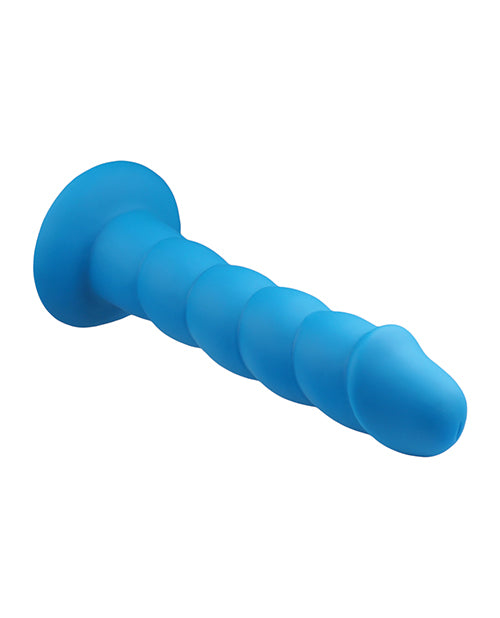 Rock Candy Suga Daddy 9.5" Silicone Dildo - Blue - LUST Depot