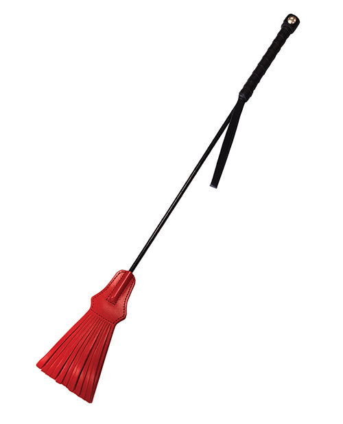 Rouge Tasseled Riding Crop - Red - LUST Depot