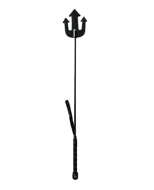 Rouge Devil Riding Crop - Black - LUST Depot