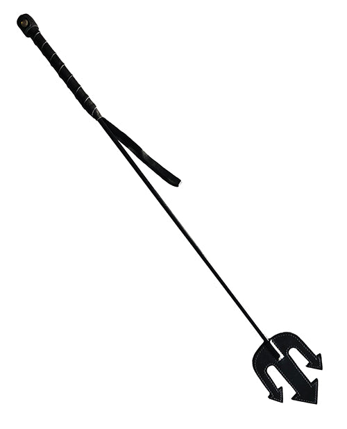 Rouge Devil Riding Crop - Black - LUST Depot