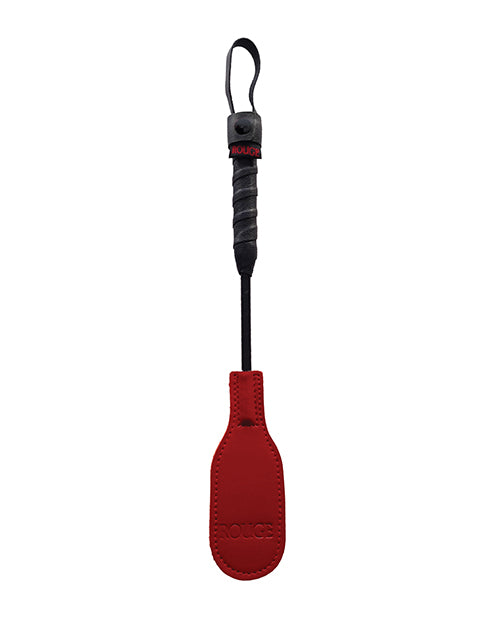 Rouge Mini Leather Oval Paddle - Red - LUST Depot