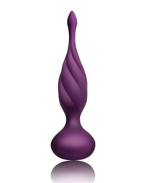 Rocks Off Petite Sensations Discover Plug W-remote - Purple - LUST Depot