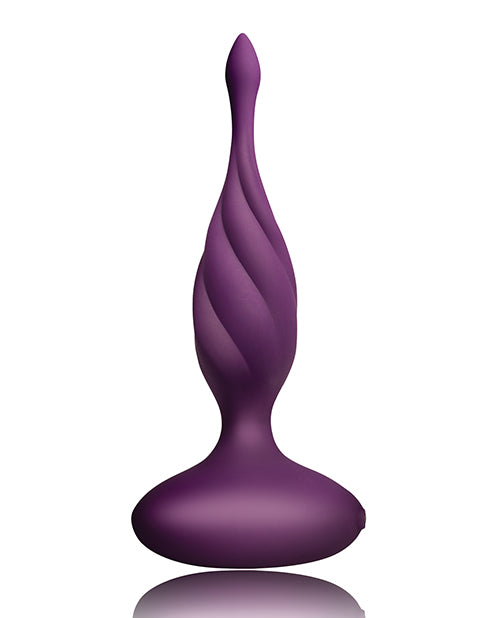 Rocks Off Petite Sensations Discover Plug W-remote - Purple - LUST Depot