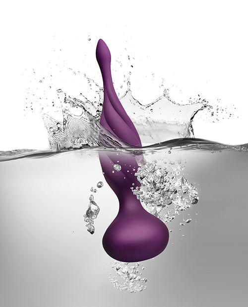 Rocks Off Petite Sensations Discover Plug W-remote - Purple - LUST Depot