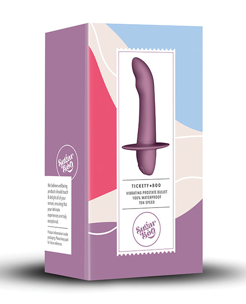 Sugarboo Tickety Boo Vibrating Prostate Bullet - Mauve - LUST Depot