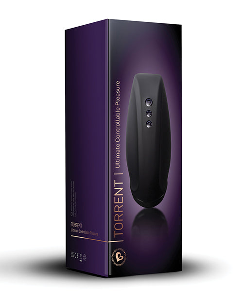 Rocks Off Torrent Rechargeable Stroker - Black - LUST Depot